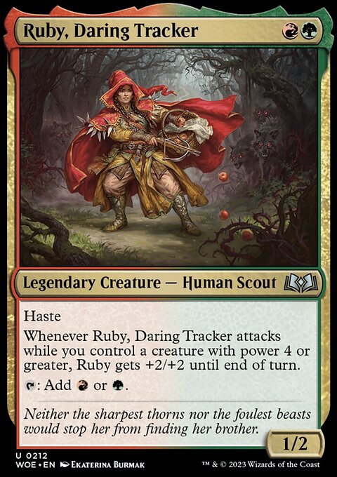 Ruby, Daring Tracker